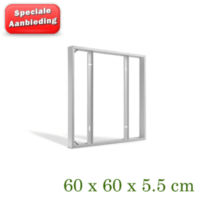 OPBOUWFRAME T.B.V. 60X60CM PANEEL (B-KEUS) -0