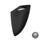 dimbare wandlamp zwart met cct switch